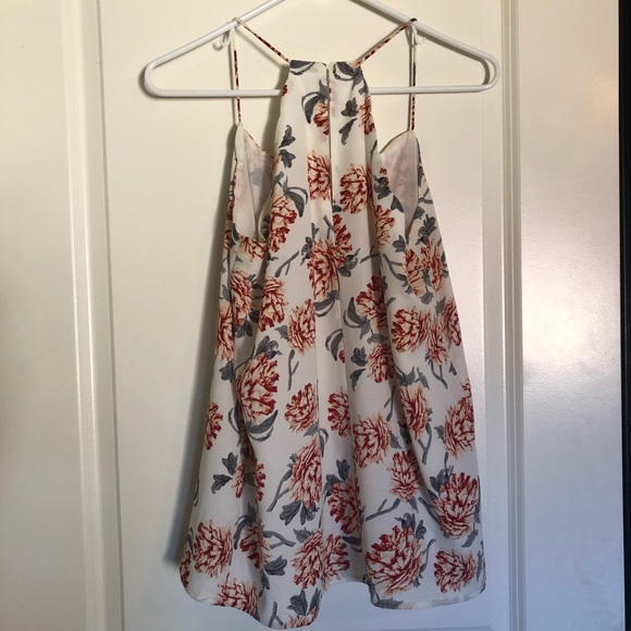 Entro Floral Scalloped Tank - Picture 5 of 7